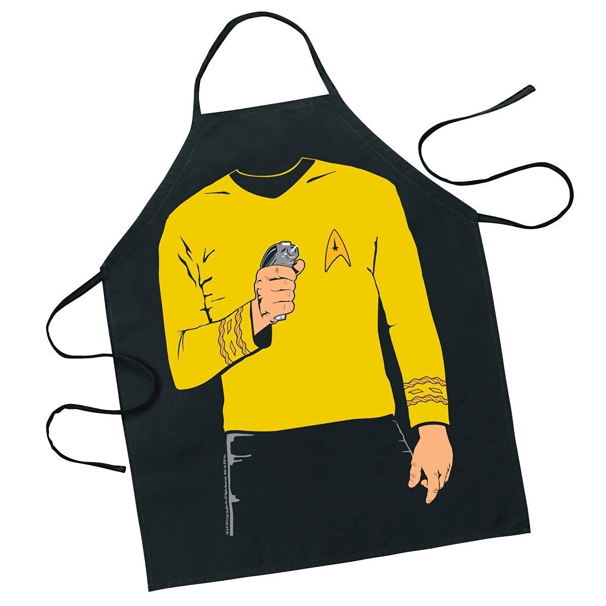 captain kirk apron - geeky gift guide