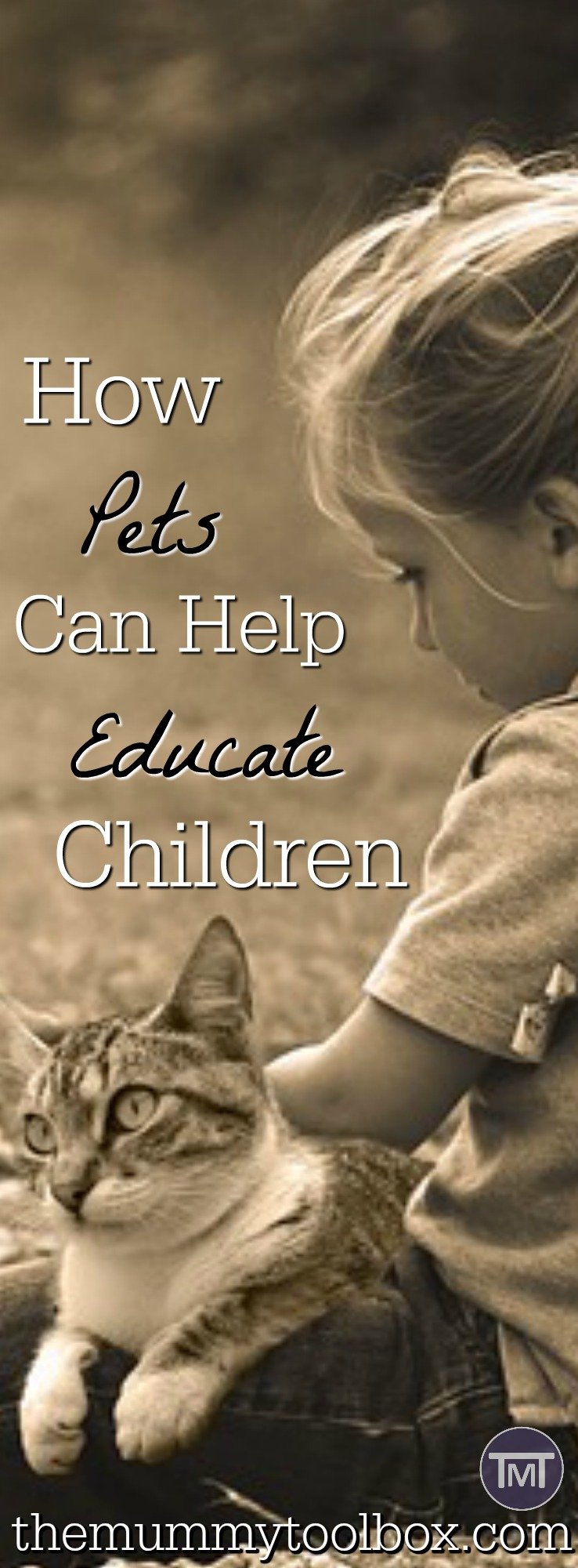 A fantastic guest post on how pets educate children and the role that they play in their upbringing! If you don't have pets, see how they can help!